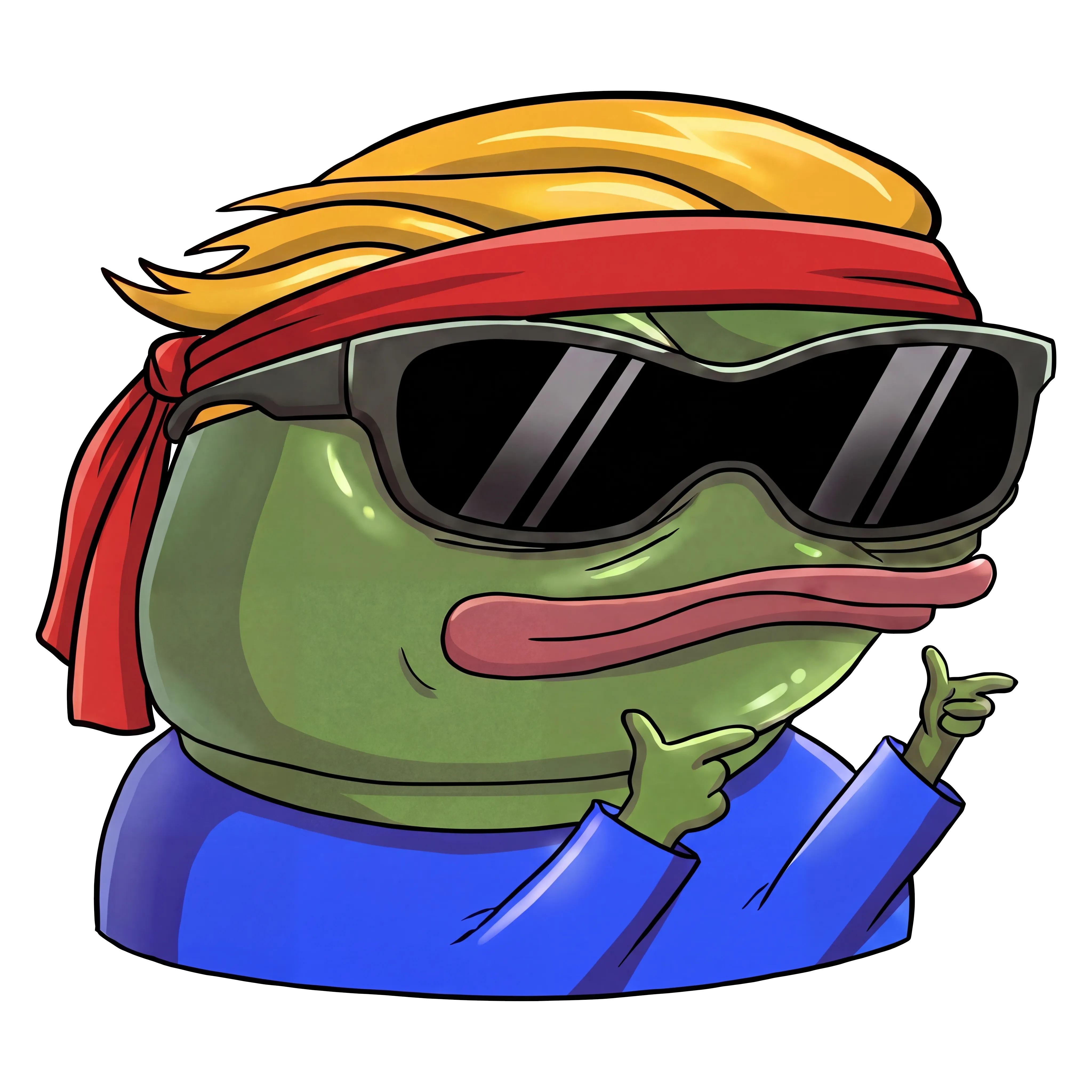 WAGMI Character Pepe